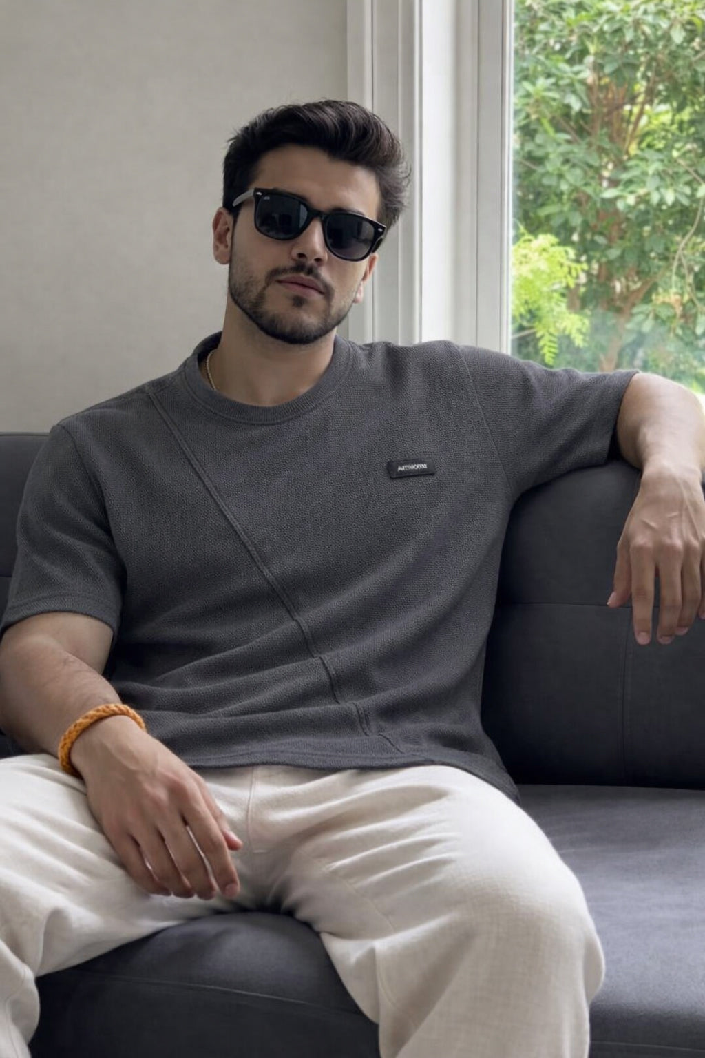 Men Round Neck Half Sleeves T-Shirt