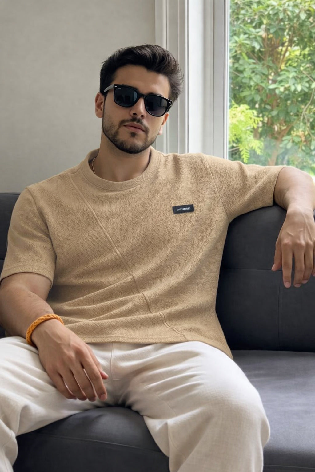 Men Round Neck Half Sleeves T-Shirt