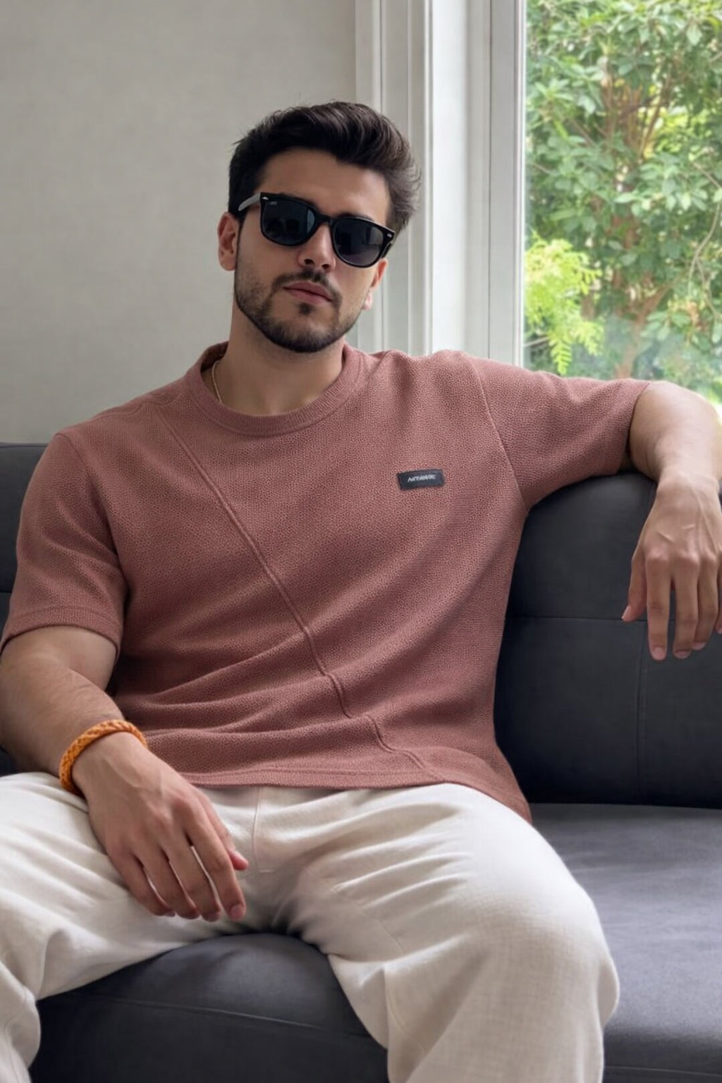 Men Round Neck Half Sleeves T-Shirt