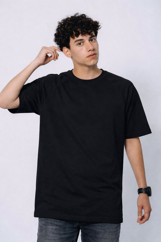 Men Round Neck Oversize Fit T-Shirt