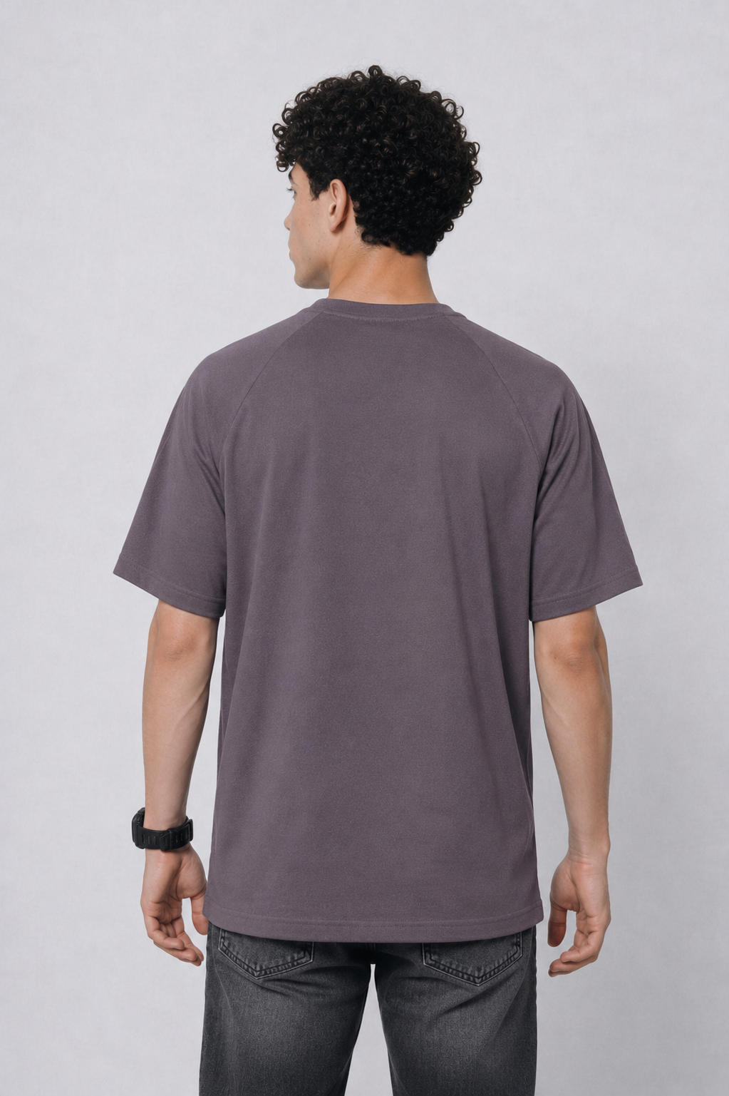 Men Round Neck Oversize Fit T-Shirt